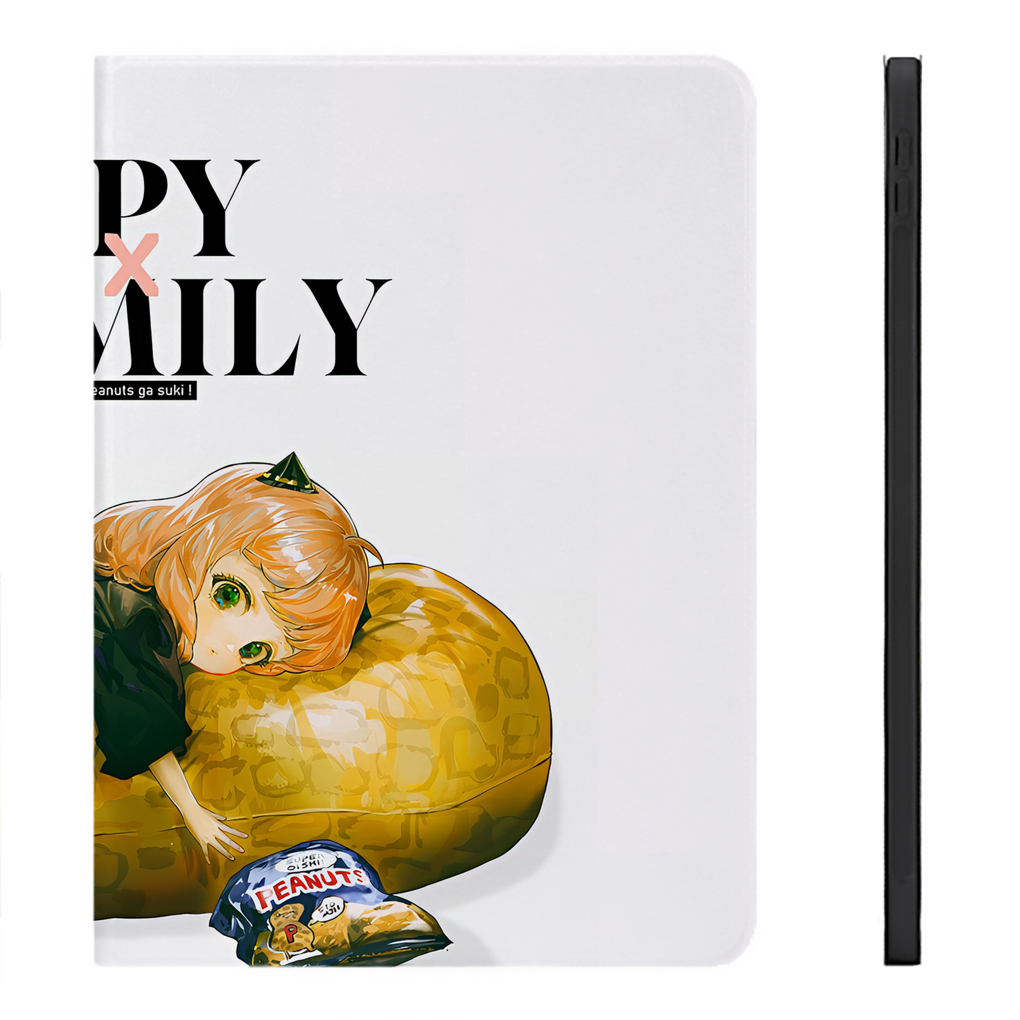 （画像用） SPY×FAMILY间谍家家酒 IPadケース ペンホルダー付き ブックスタイルデザイン